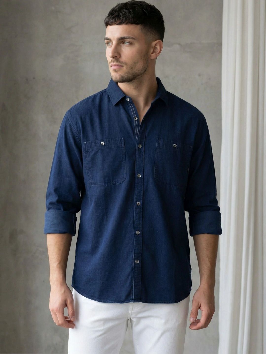 Kuons Men Classic Casual Shirt-picture-19