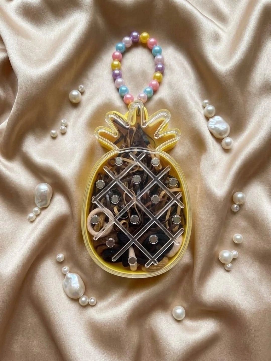 Radhya Accessories Girls Beaded Ponytail Holders-picture-37