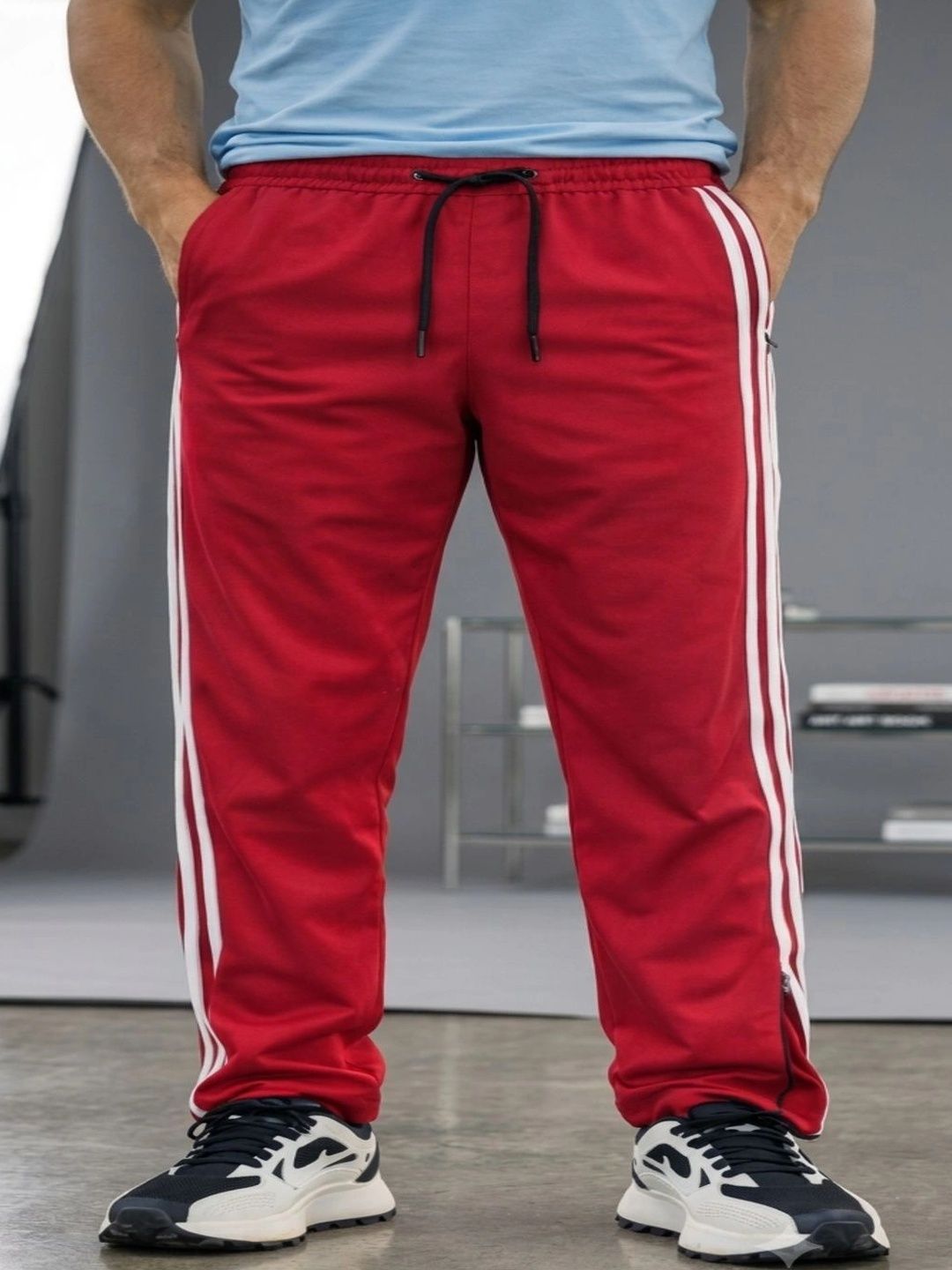 Bite and Style Men Straight Fit Training Track Pants-image-38