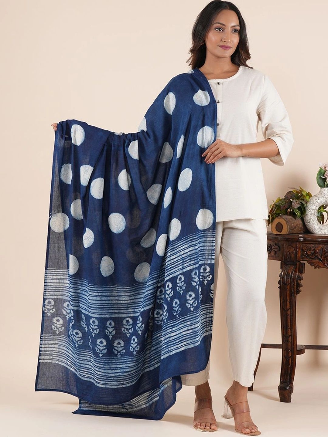 Style Shoes Printed Pure Cotton Block Print Dupatta-picture-25