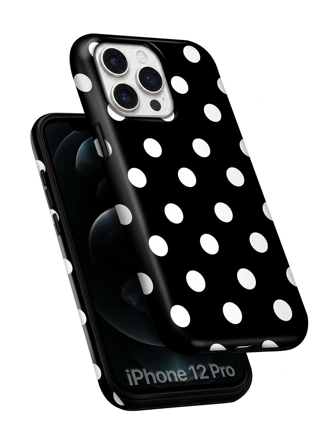 QRIOH Geometric Printed iPhone 12 Pro Back Case Mobile Accessories-picture-13