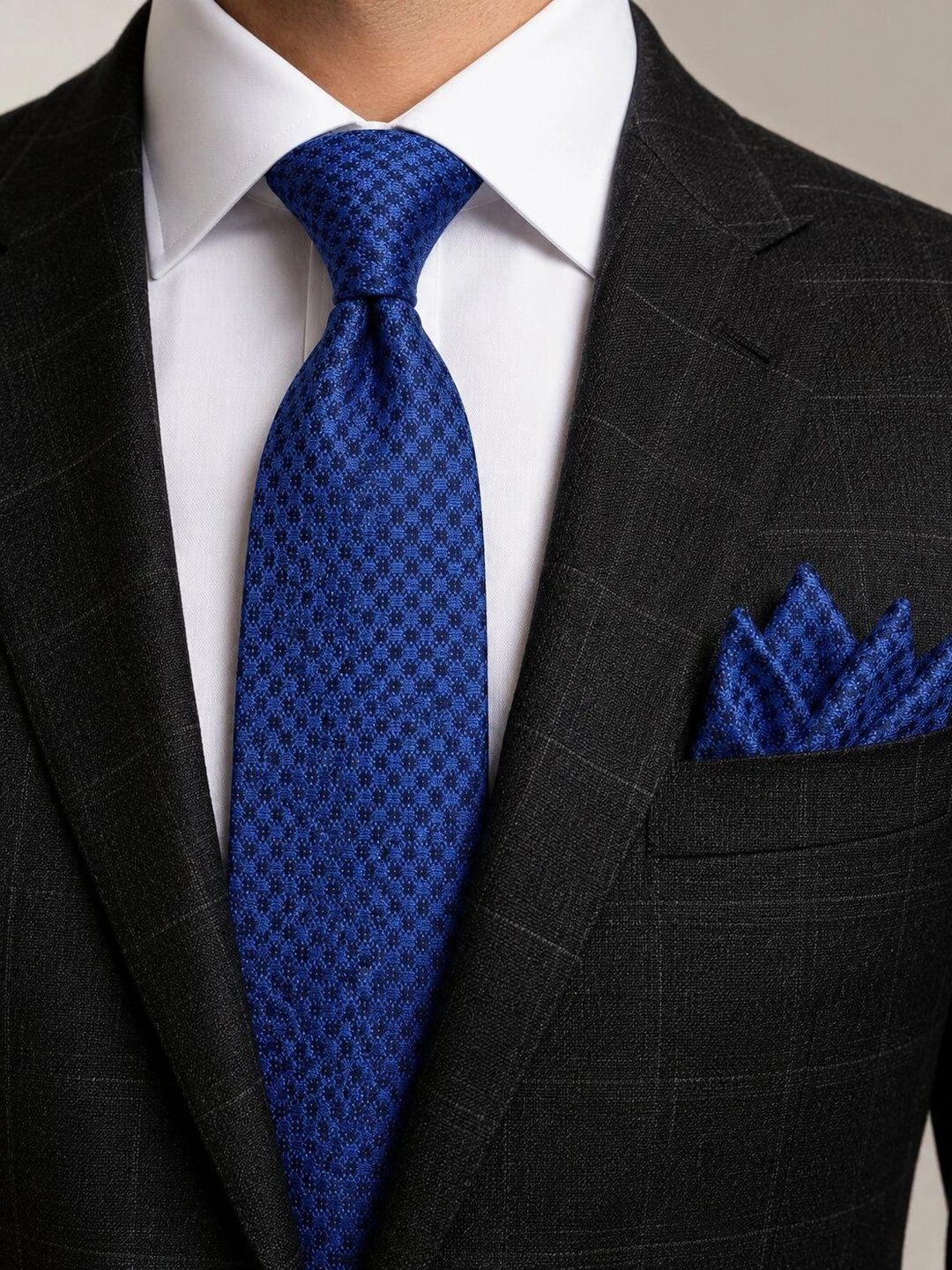 Cazzano Men Woven Design Skinny Tie-picture-41
