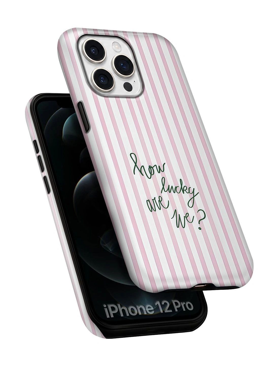QRIOH Typography Printed iPhone 12 Pro Back Case Mobile Accessories-picture-43