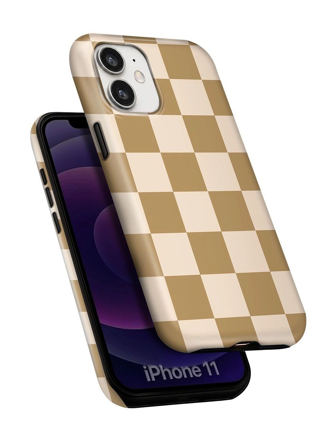 QRIOH Geometric Printed iPhone 11 Back Case Mobile Accessories-picture-13