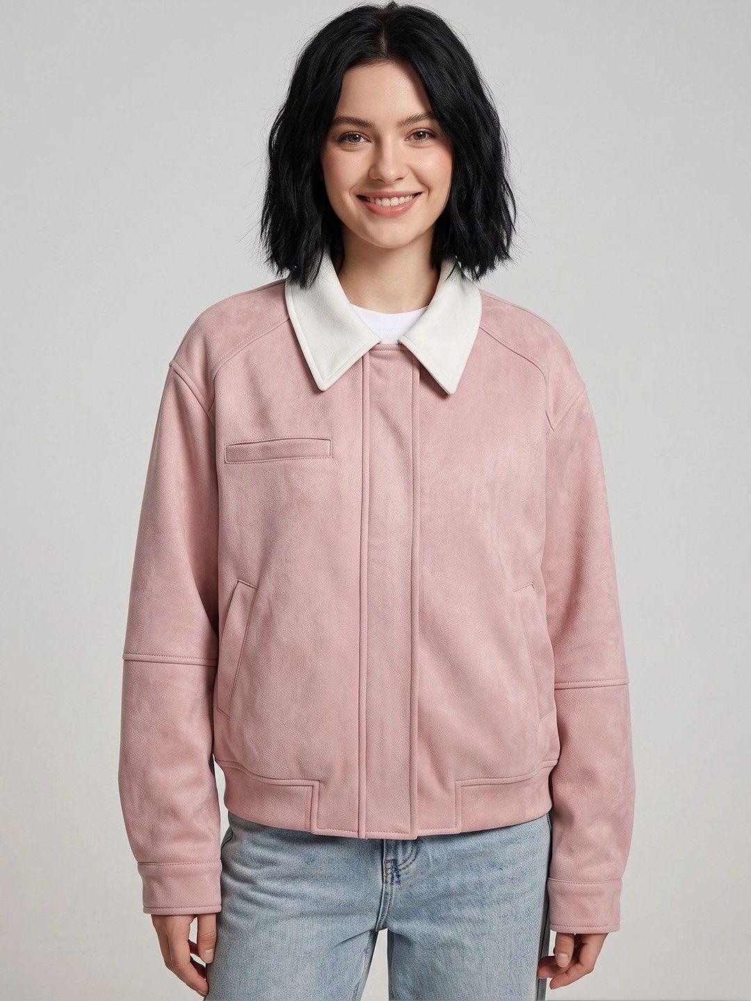 Suo Women Bomber Jacket-picture-39