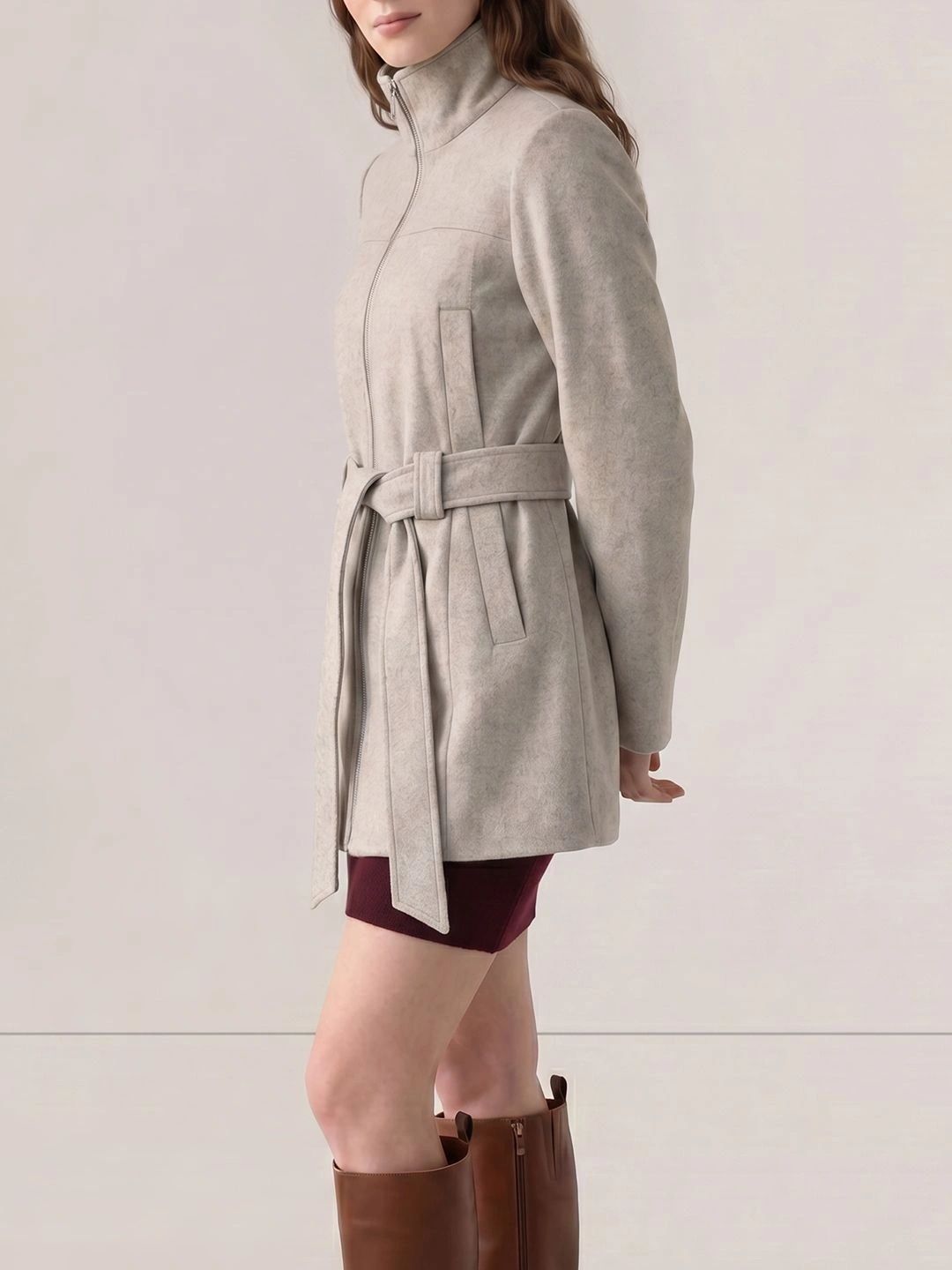 Vero Moda Stand Collar Hip Length-picture-16