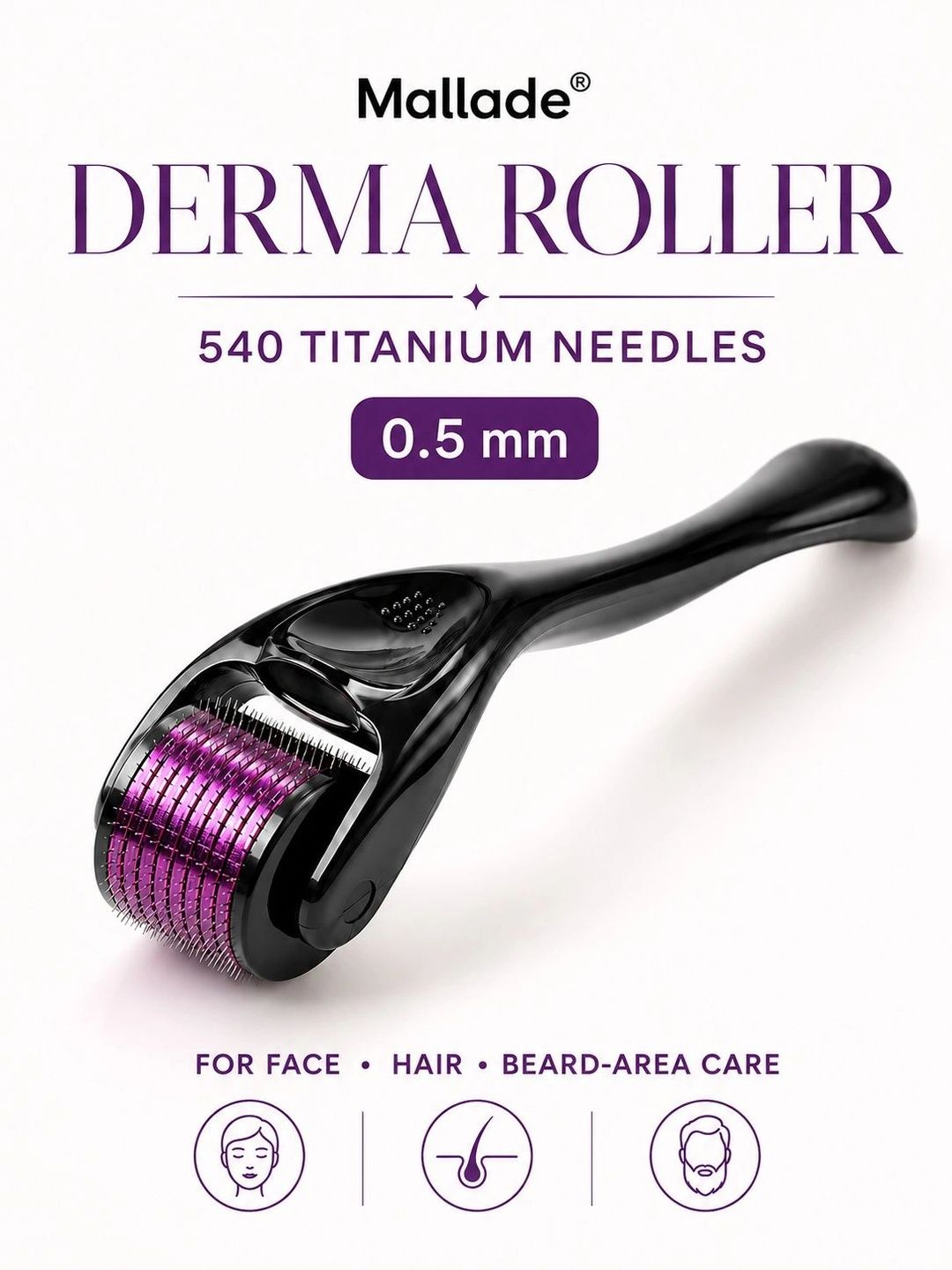 Mallade 540 Needle Hair Care Roller-image-45