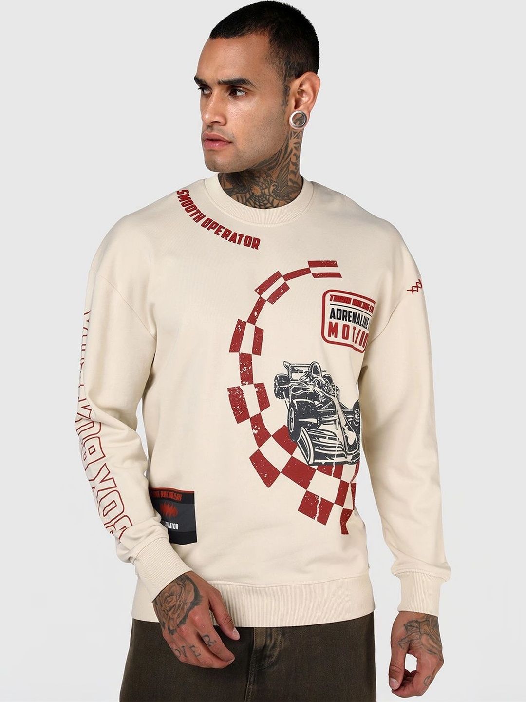 Bewakoof Graphic Printed Oversized Sweatshirt-picture-55