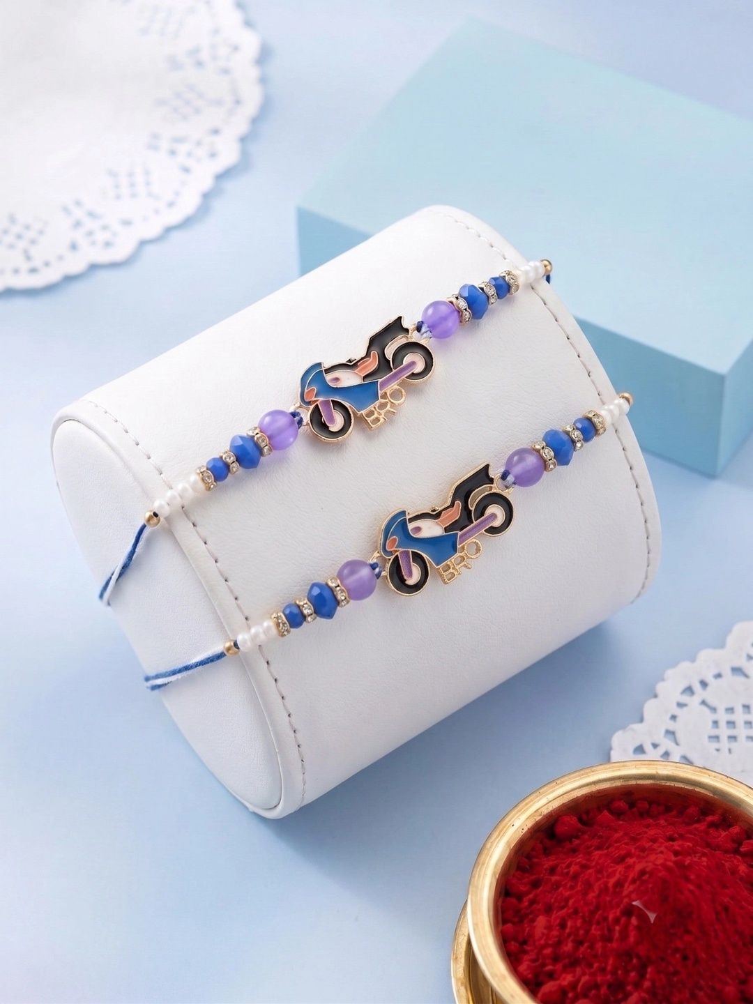 MEIRA JEWELLERY Thread Rakhi-picture-21