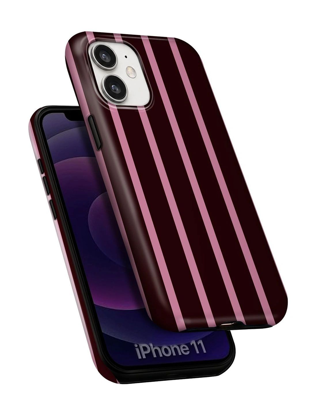 QRIOH Geometric Printed iPhone 11 Back Case Mobile Accessories-picture-37