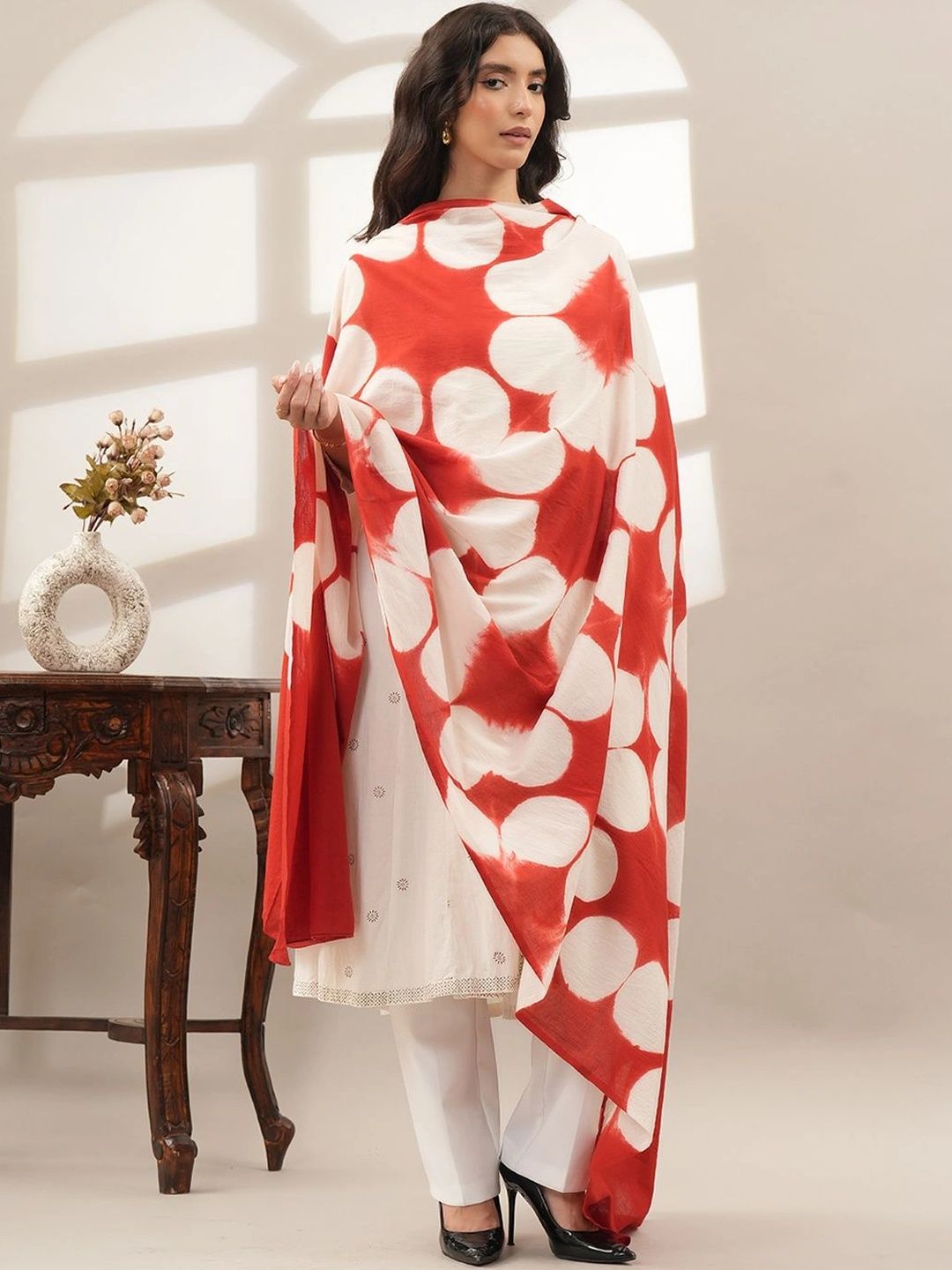 Style Shoes Printed Pure Cotton Tie and Dye Dupatta-picture-39