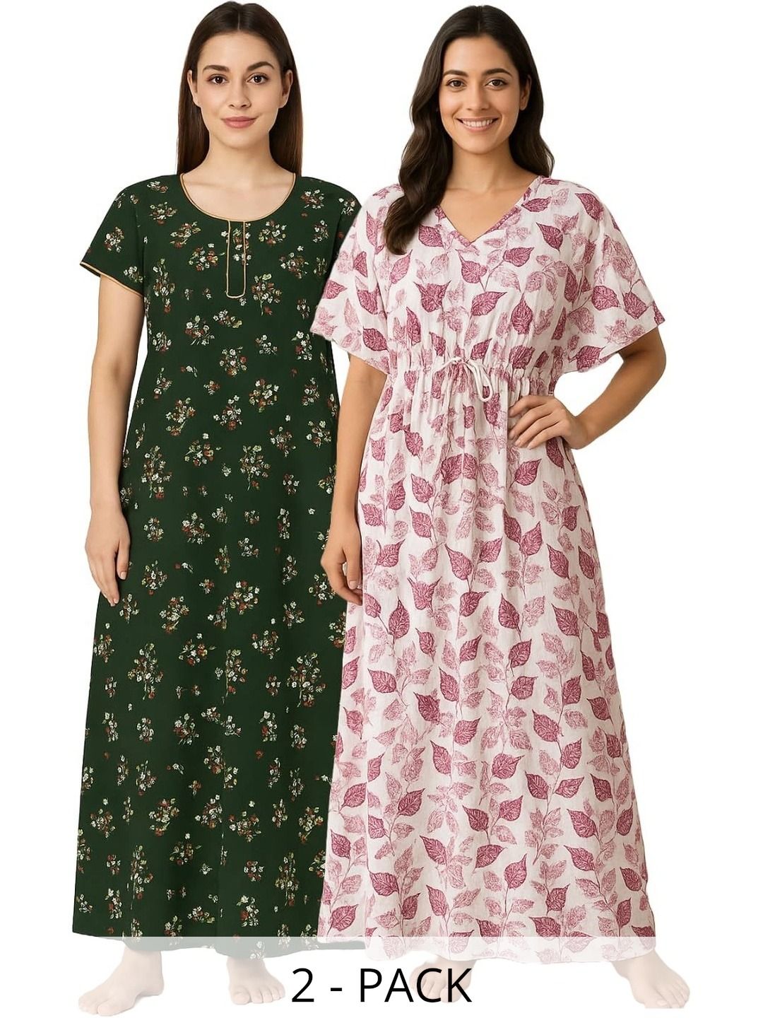 Bahumaan Printed Maxi Nightdress-picture-18