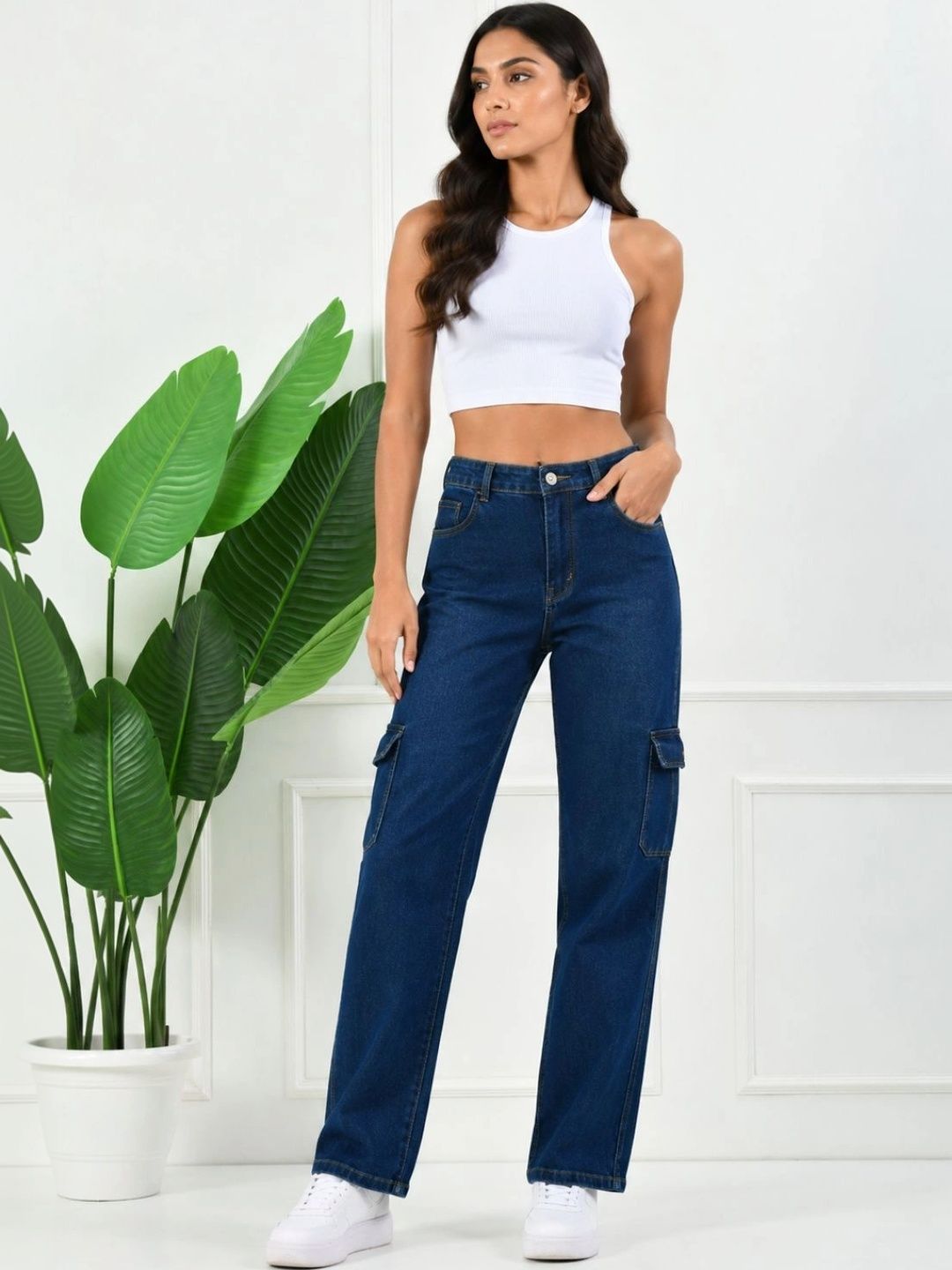 Metronaut Women Classic Cargos Trousers-picture-13