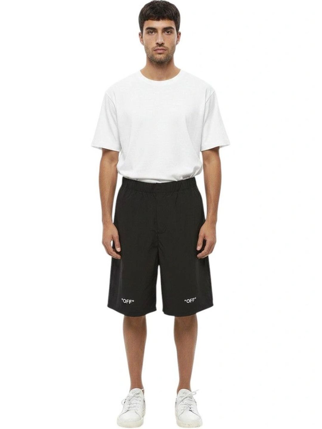 Off-White Men Typography Shorts-picture-42