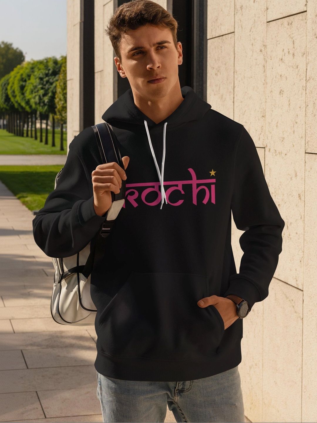 MERCHX Unisex Printed Hooded Sweatshirt-picture-29
