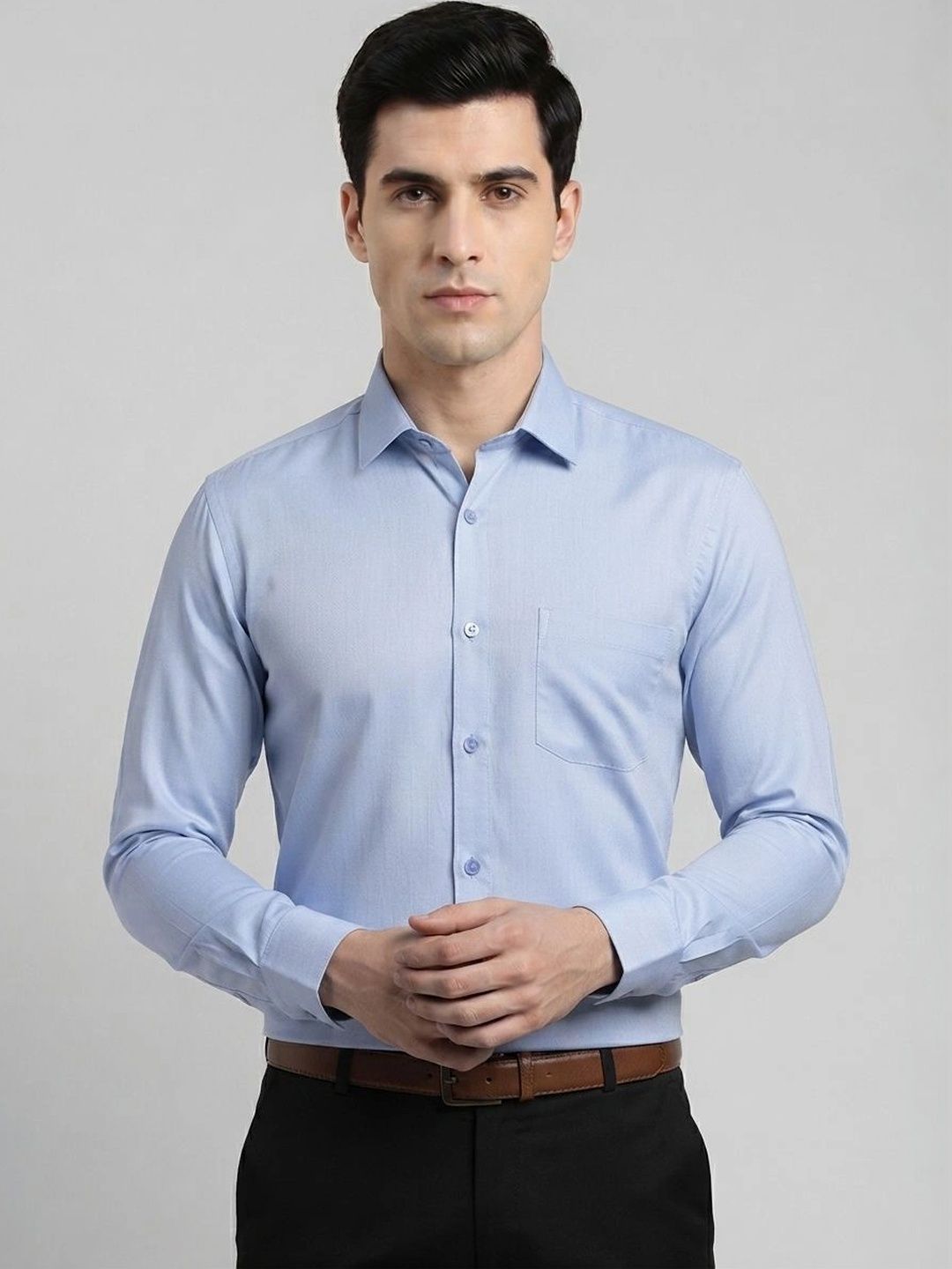 Indian Needle Men Classic Formal Shirt-picture-14