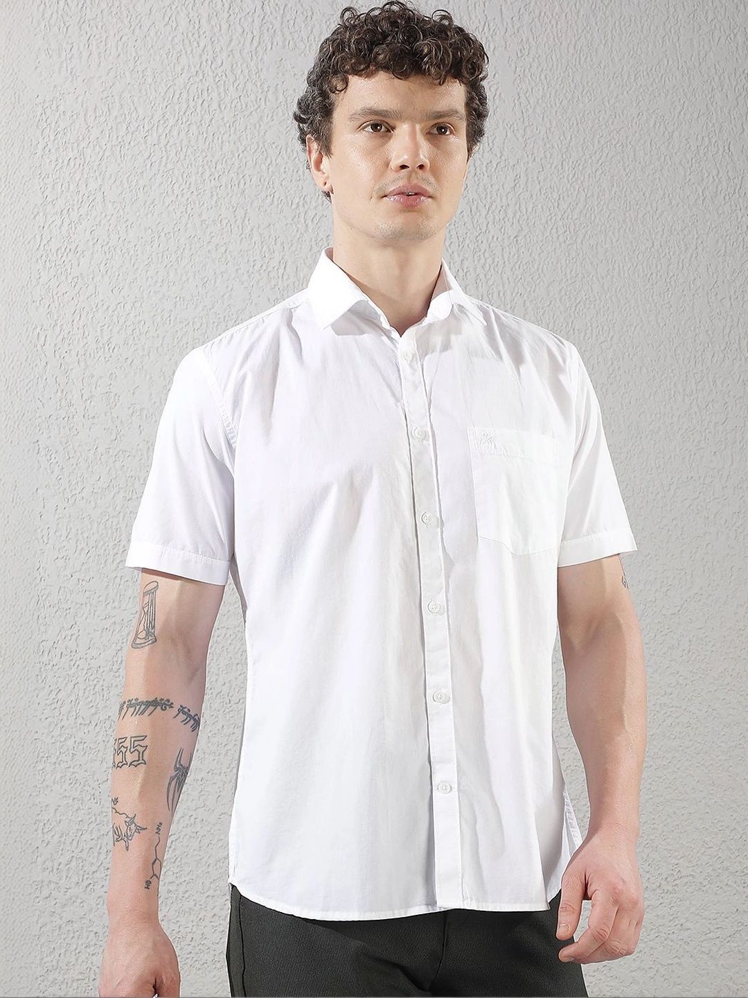 Crimsoune Club Men Slim Fit Casual Shirt-picture-45