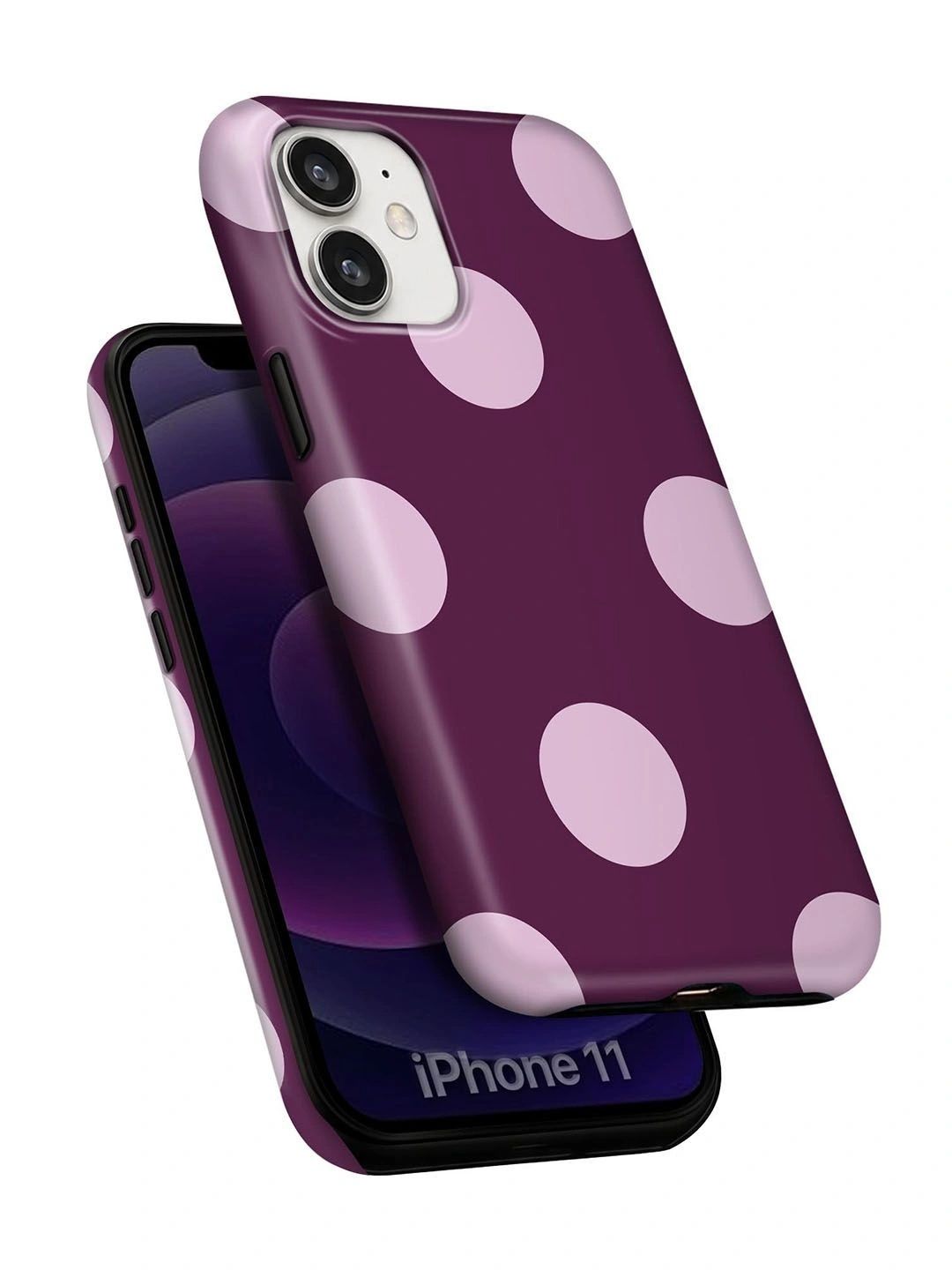 QRIOH Geometric Printed iPhone 11 Back Case Mobile Accessories-picture-12