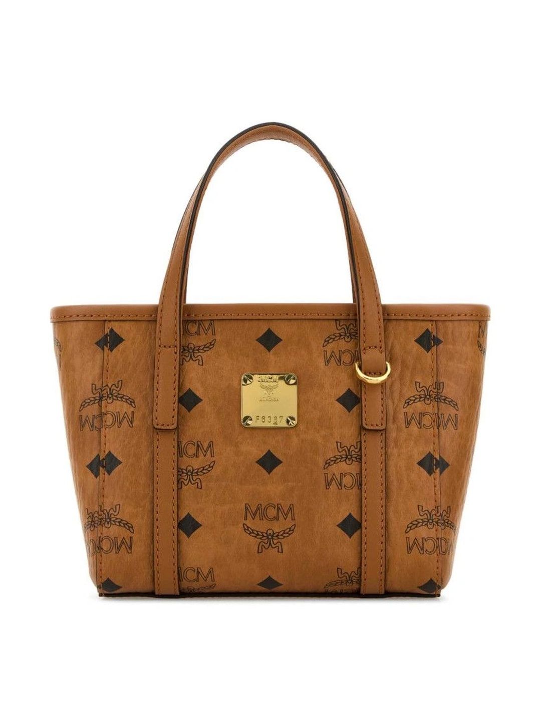 MCM Printed PU Structured Tote Bag-picture-25