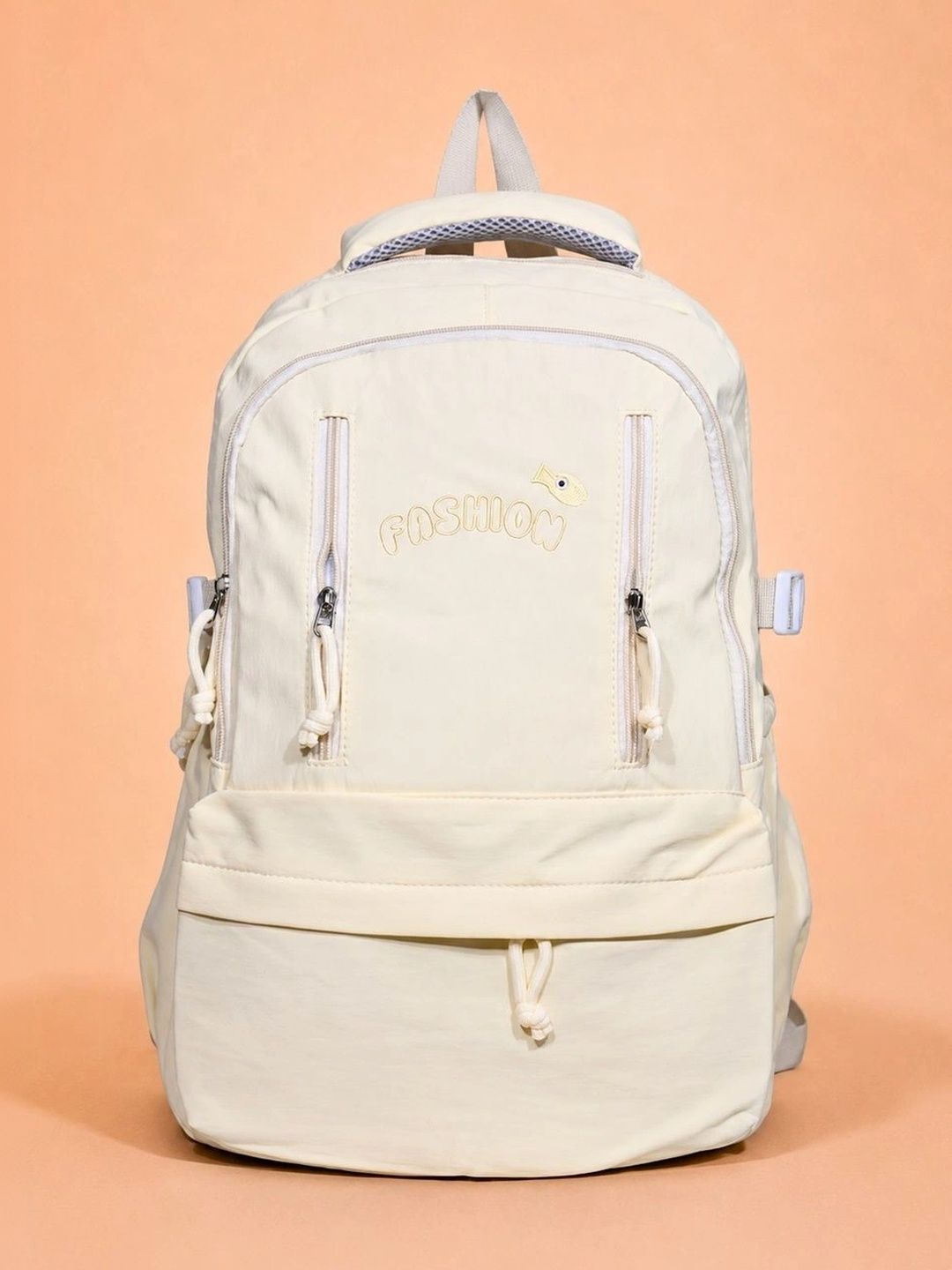 Donicy Women Typography Embroidered Backpack-picture-10