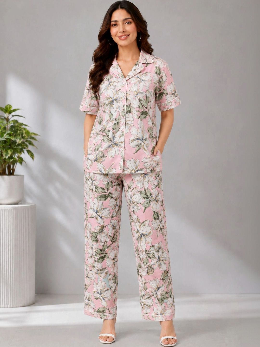 Dreambe Women Printed Night suit-picture-16