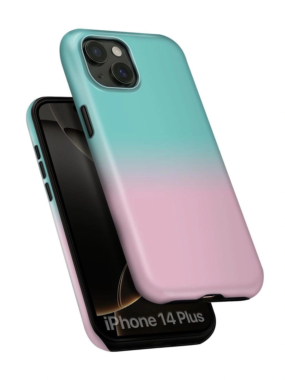 QRIOH Solid Printed iPhone 14 Plus Back Case Mobile Accessories-picture-30