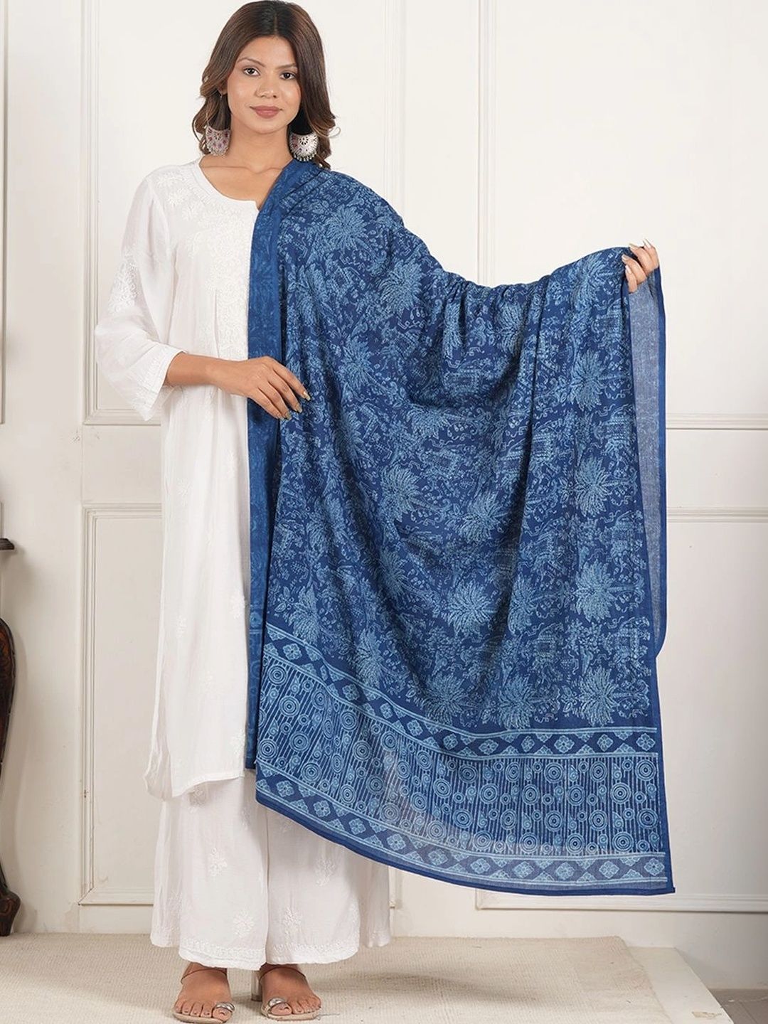 Style Shoes Printed Pure Cotton Block Print Dupatta-picture-26