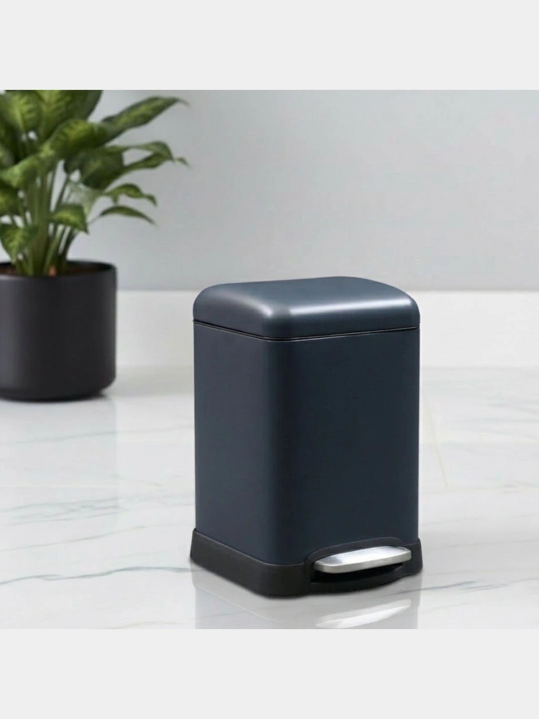 Pano Blue Metal Anti Slip Durable Pedal Bins 6L-image-47