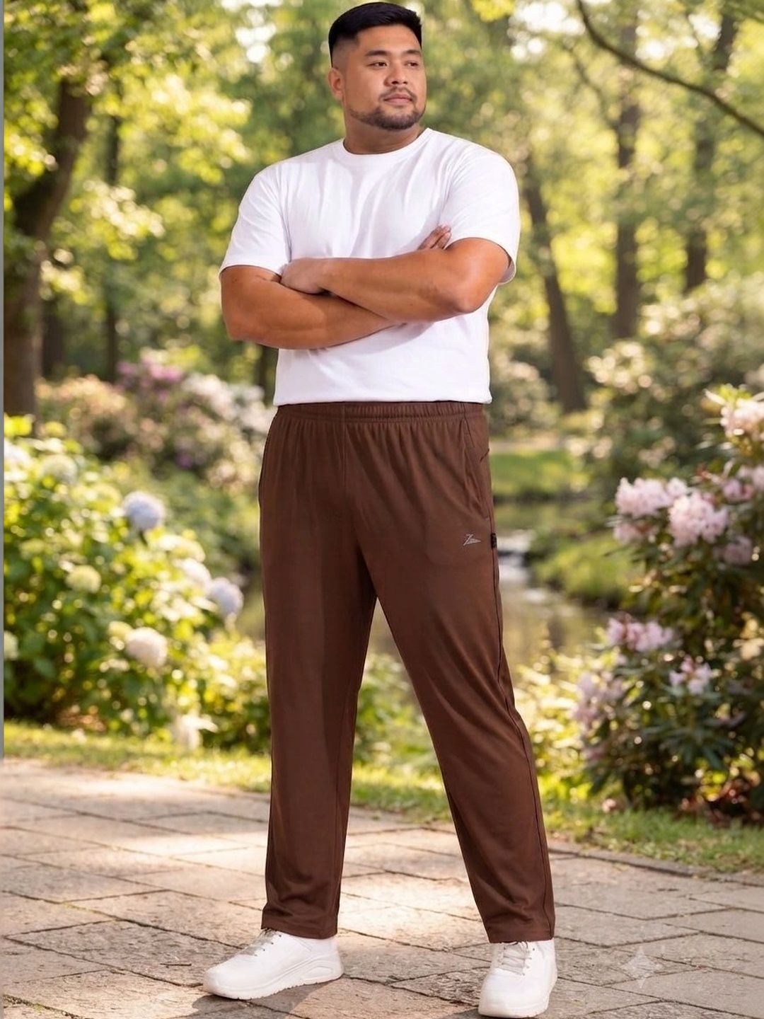 ZEFFIT Men Straight Fit Training Track Pants-picture-48