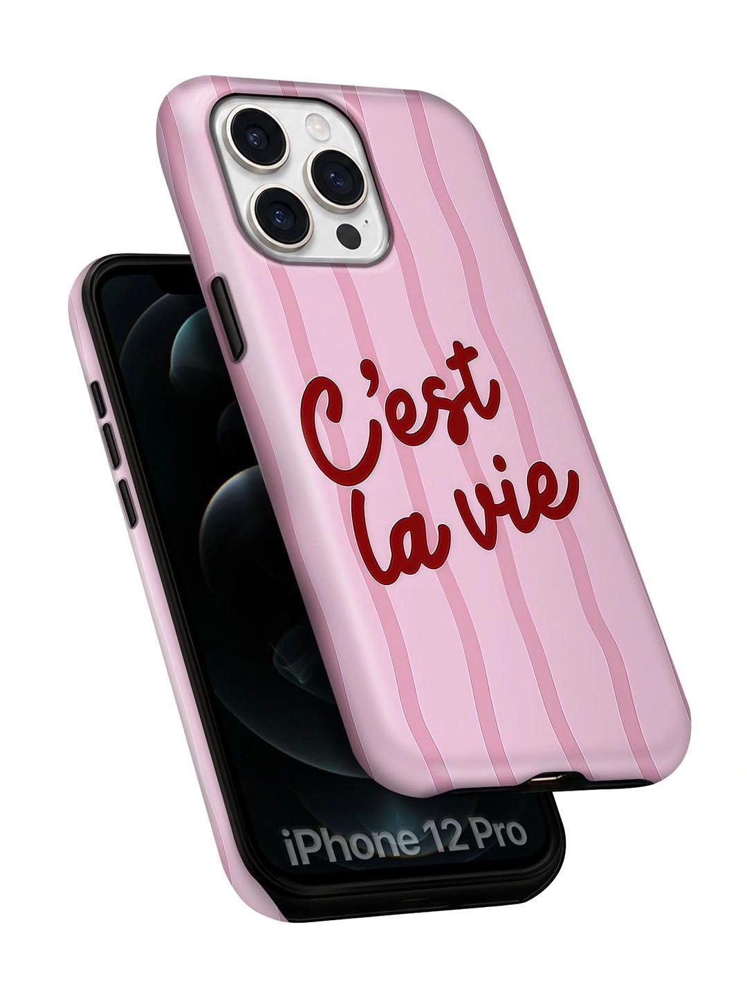 QRIOH Typography Printed iPhone 12 Pro Back Case Mobile Accessories-picture-19