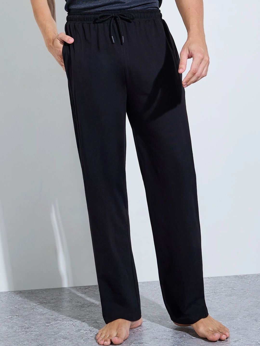 Styli Men Mid-Rise Regular Fit Lounge Pants-picture-37