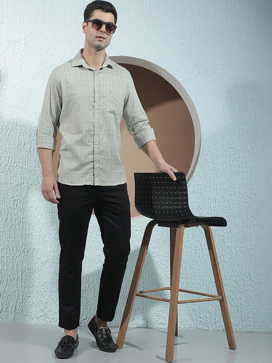 Crimsoune Club Men Slim Fit Casual Shirt-picture-39