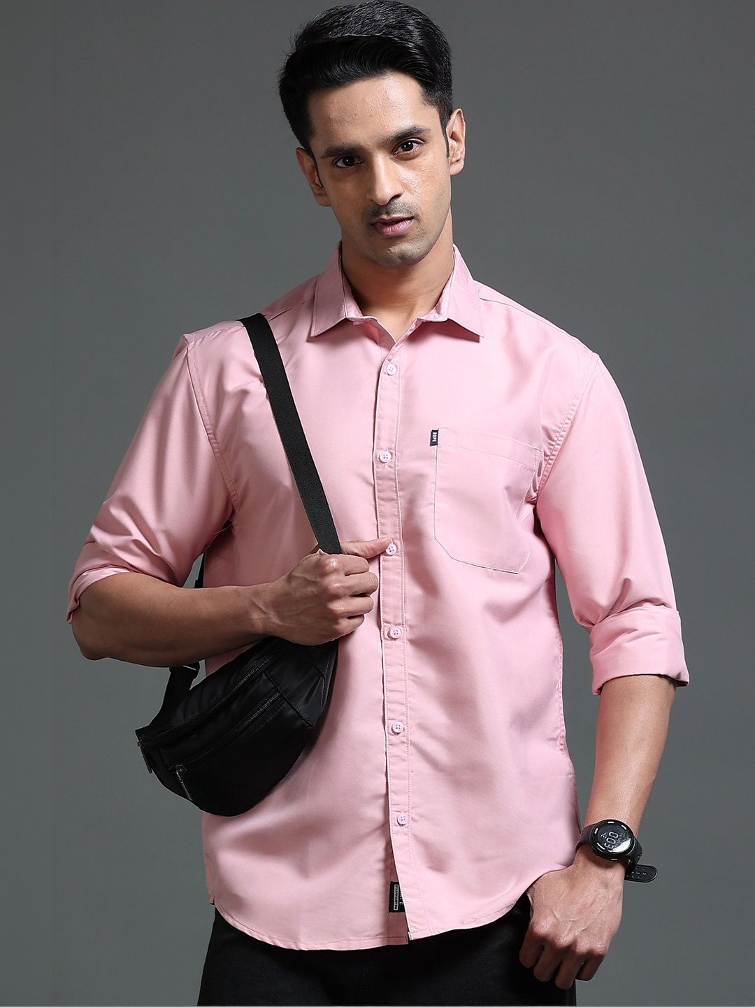 Rope Men Classic Slim Fit Casual Shirt-picture-52