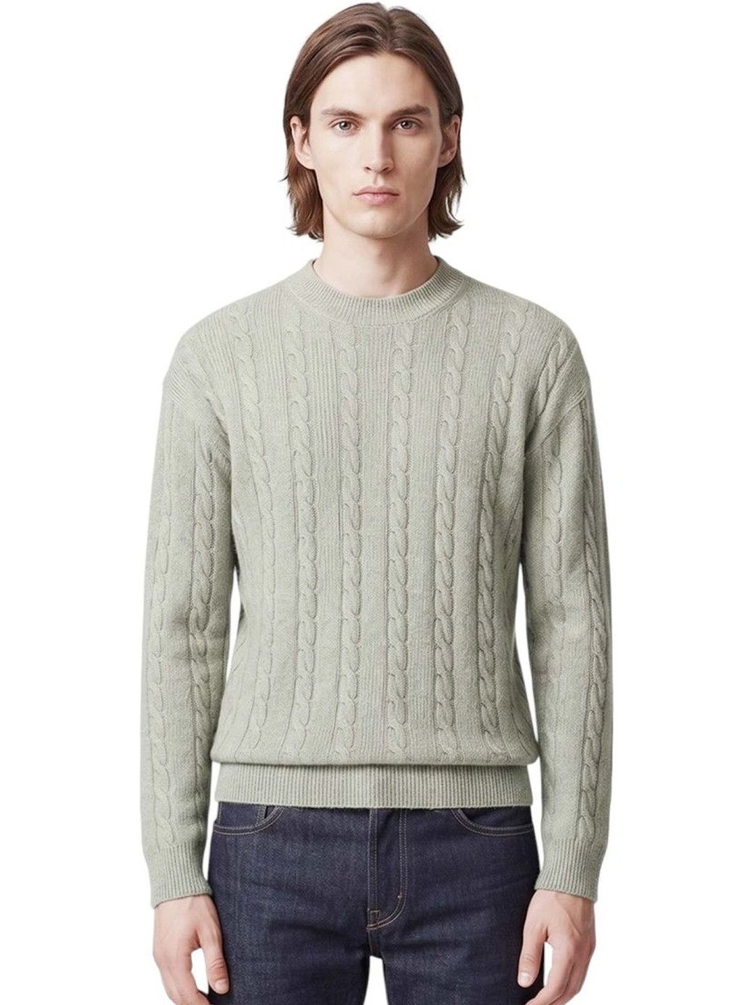 Woolrich Men Cable Knit Woollen Pullover-picture-25