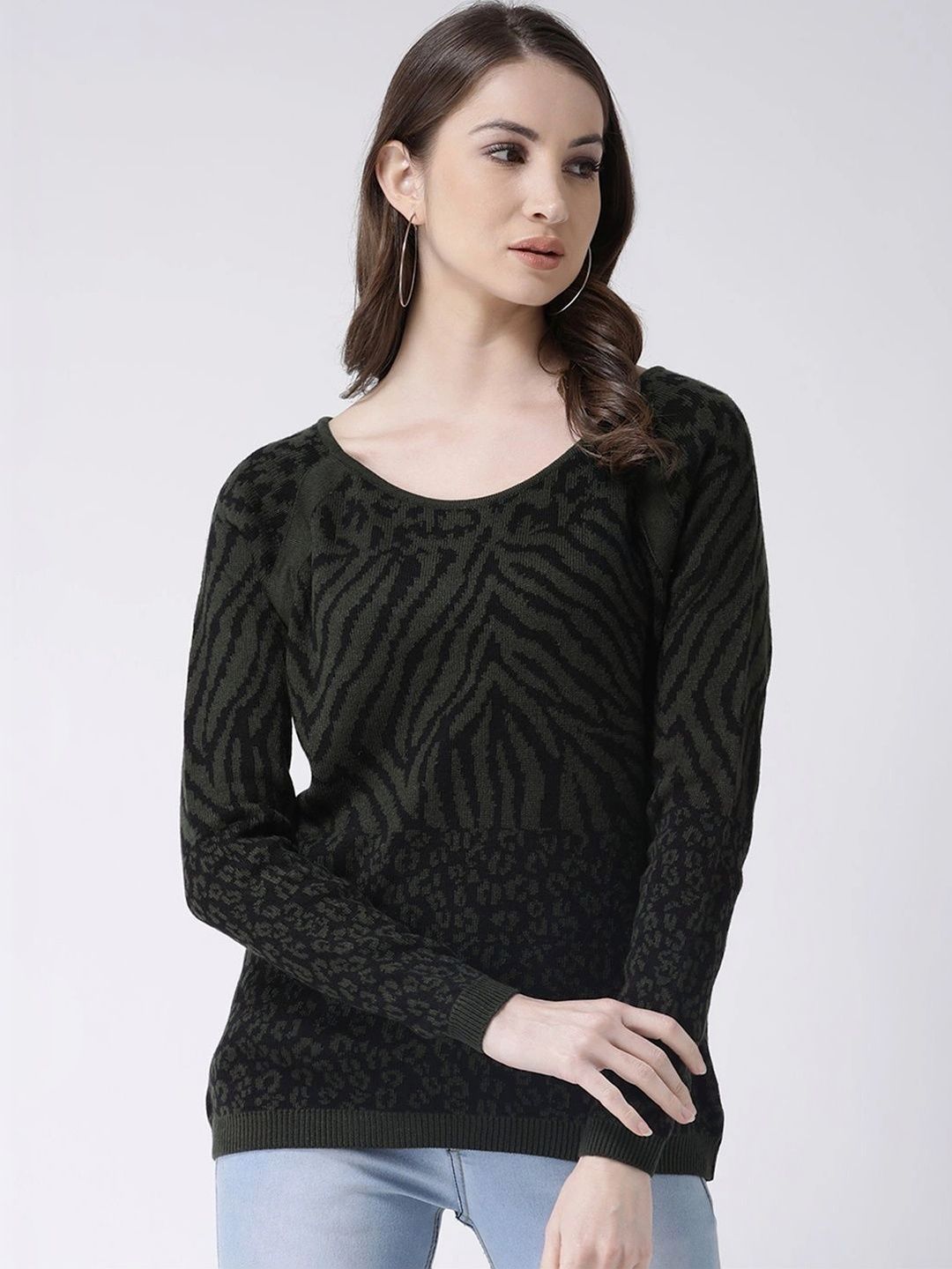 Club York Women Animal Printed Pullover-picture-42