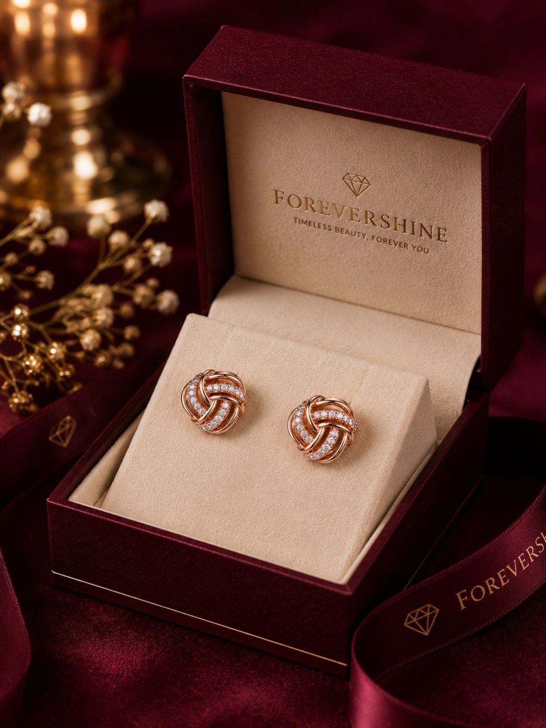 Forevershine Geometric Studs Earrings-picture-39