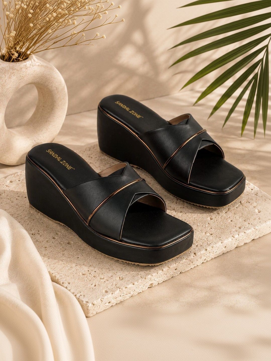 SANDALZONE Party Wedge Sandals-picture-20