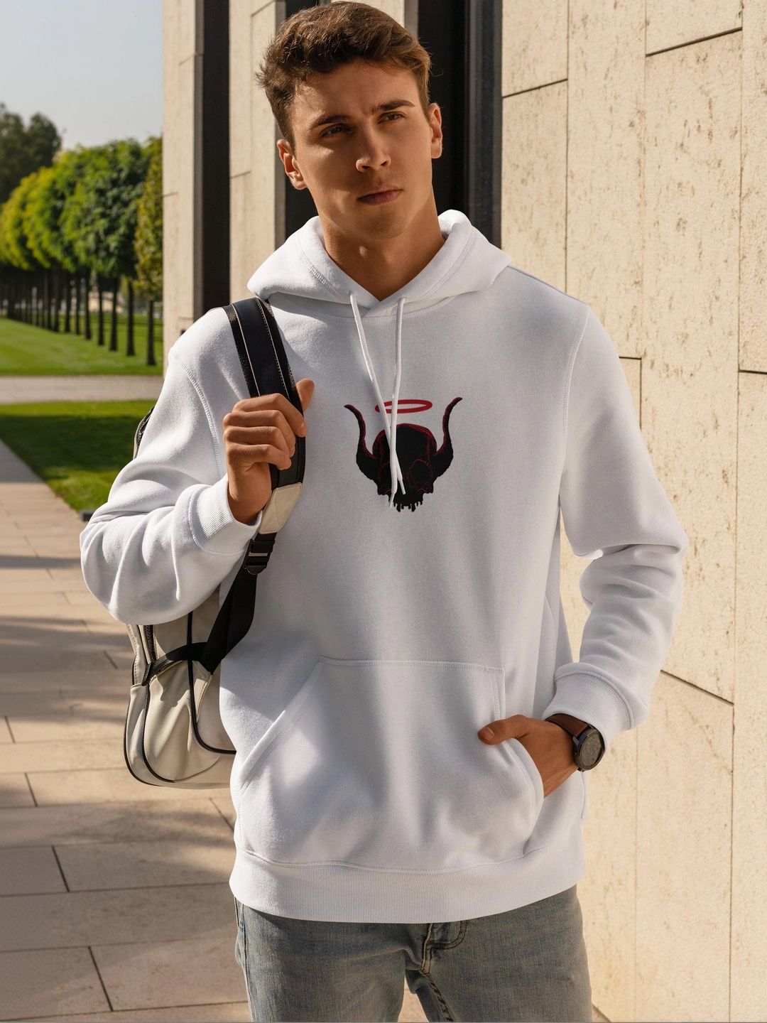 MERCHX Unisex Printed Hooded Sweatshirt-picture-46