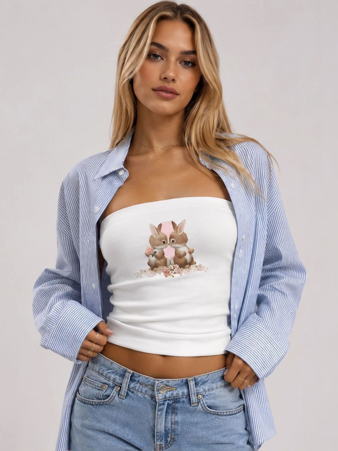 LULU & SKY Print Tube Top-picture-29