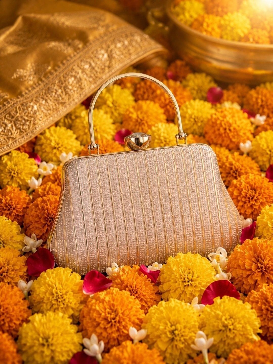 Nui Textured Structured Handheld Bag-image-47