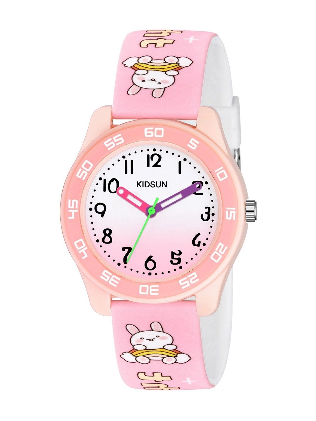 KIDSUN Girls Dial & Straps Analogue Multi Function Watch WB05_PINK_GOOD_NIGHT-picture-44