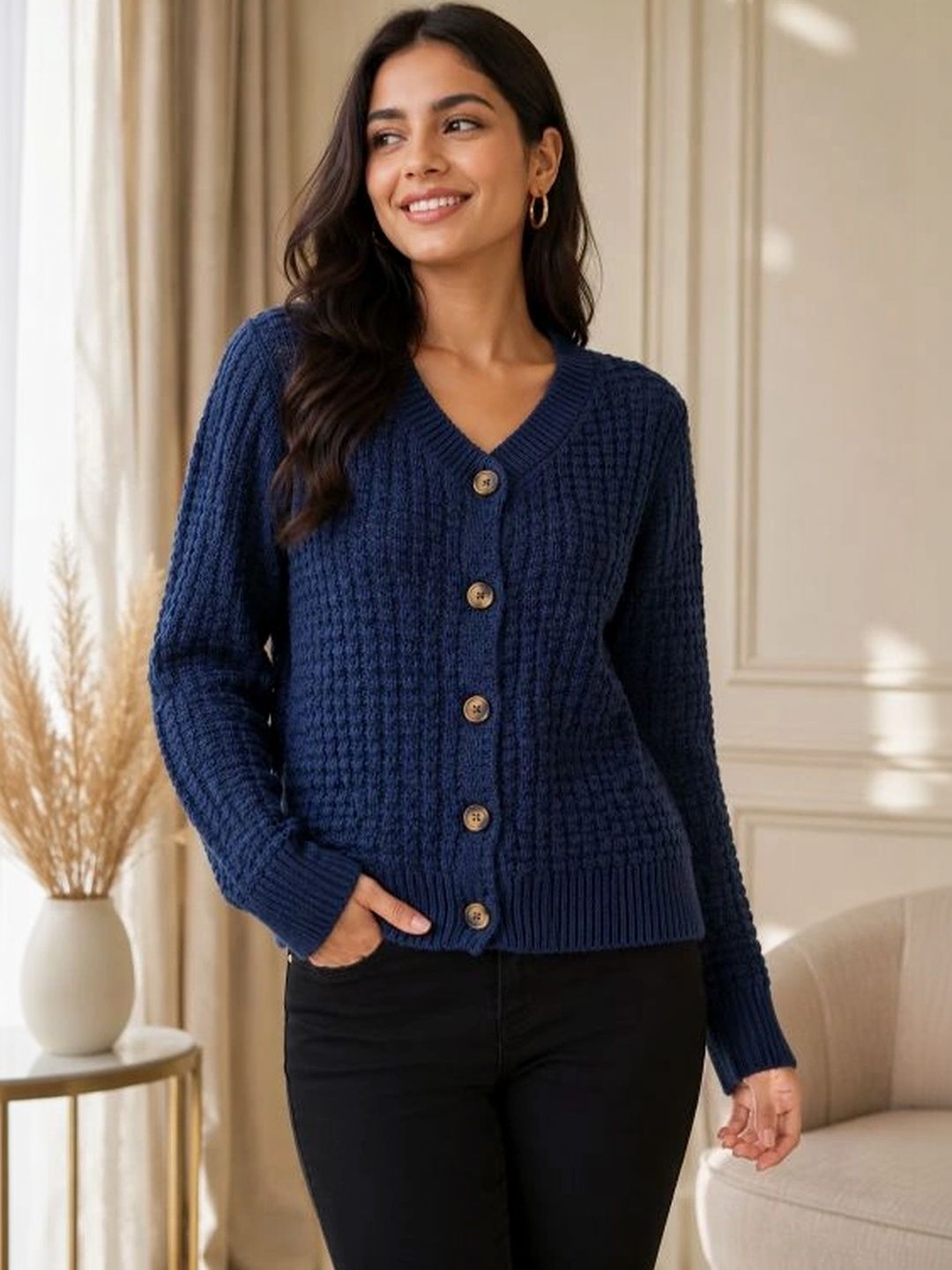 NoBarr Women Cable Knit Cardigan-picture-40