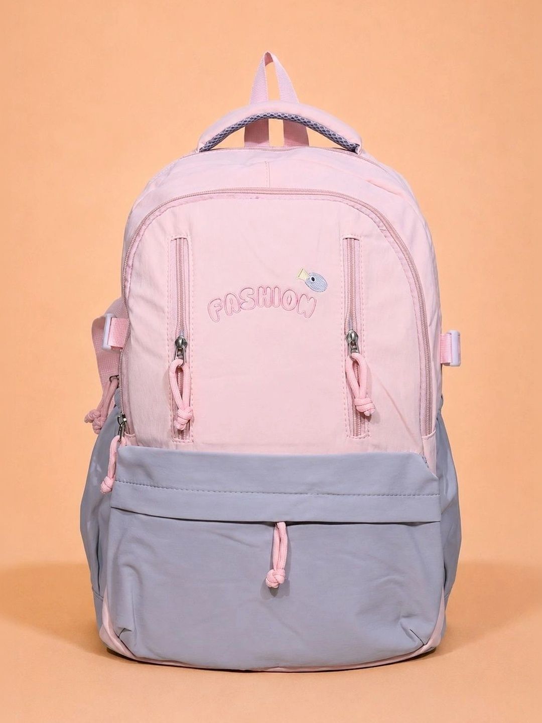 Donicy Women Colourblocked Contrast Detail Backpack-picture-56