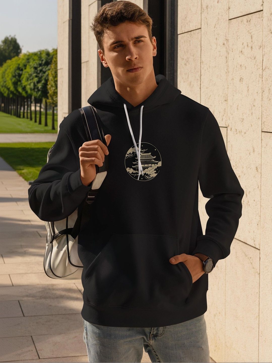 MERCHX Unisex Printed Hooded Sweatshirt-picture-58