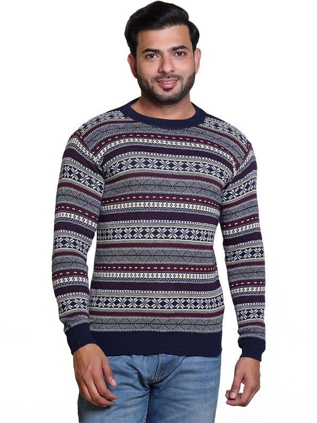 Grand Line Men Printed Pullover-picture-37