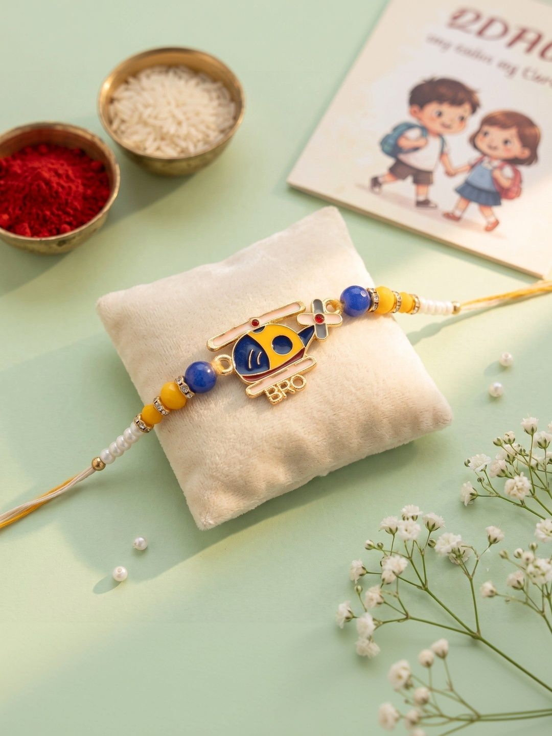 MEIRA JEWELLERY Thread Rakhi-picture-38
