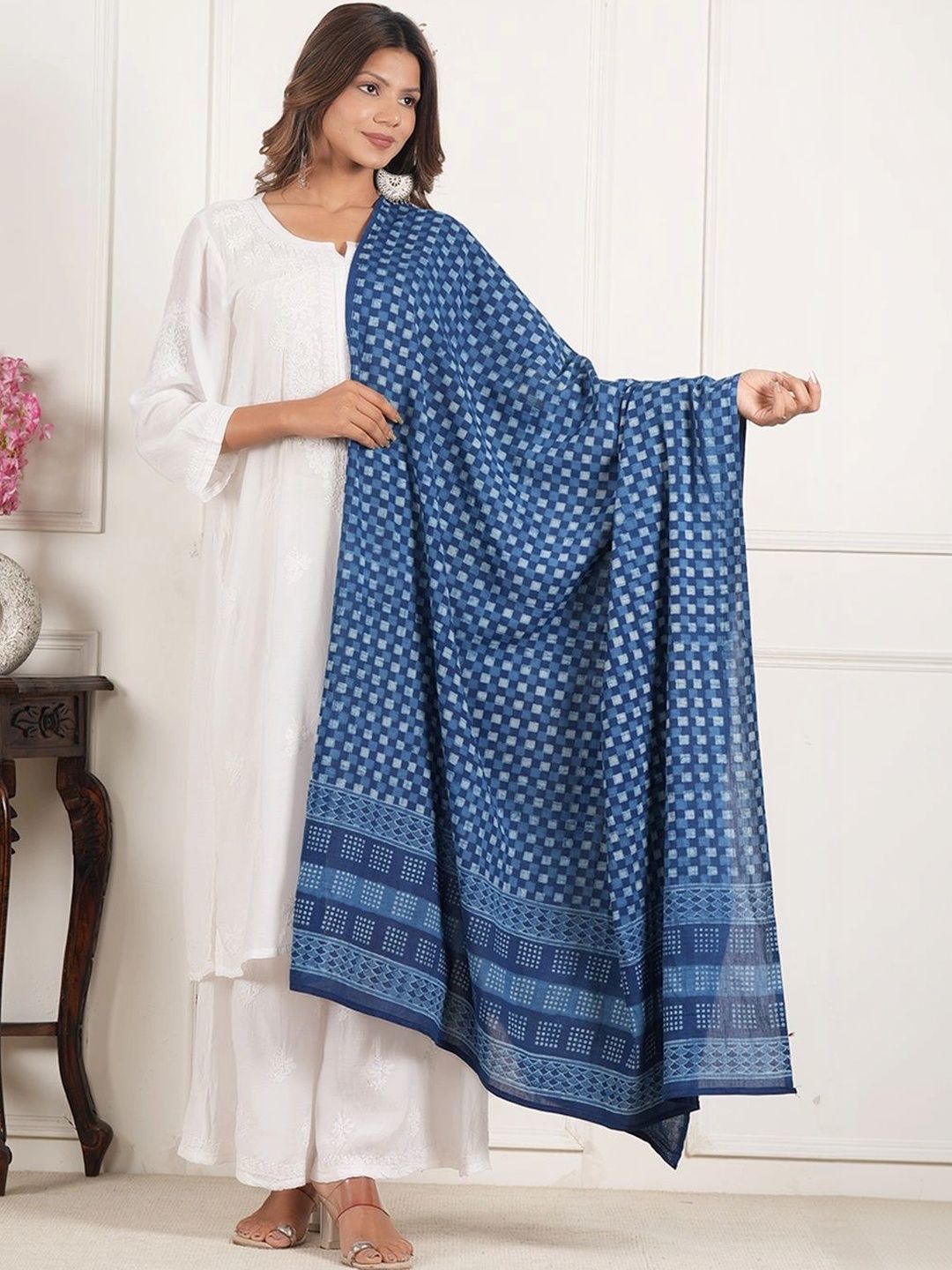 Style Shoes Printed Pure Cotton Block Print Dupatta-picture-20
