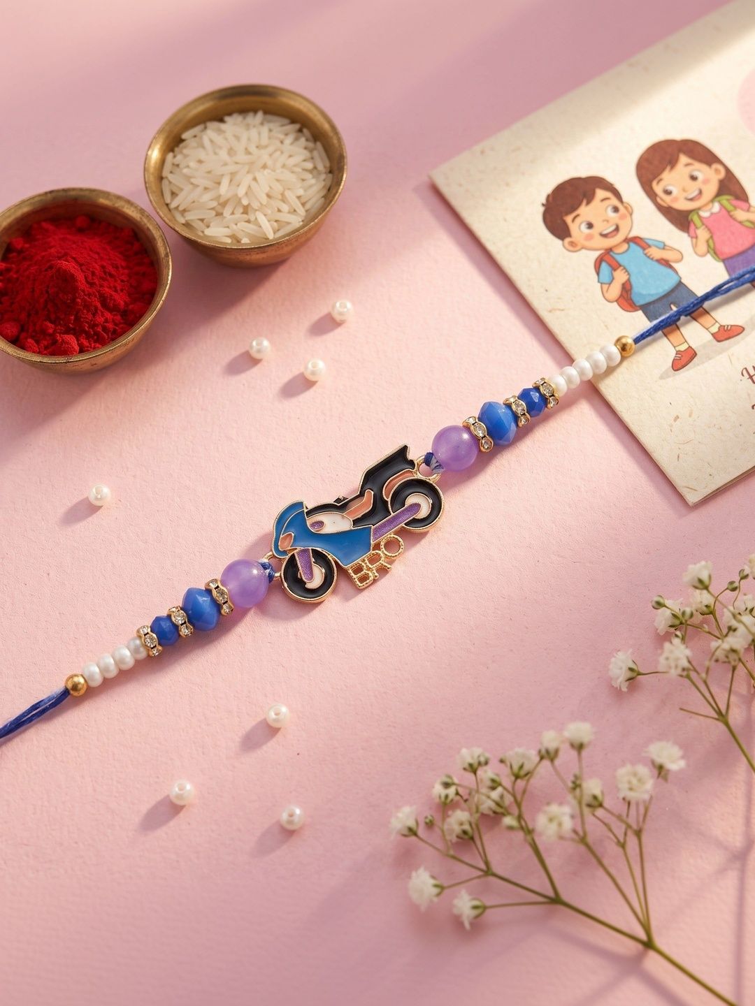 MEIRA JEWELLERY Thread Rakhi-picture-37