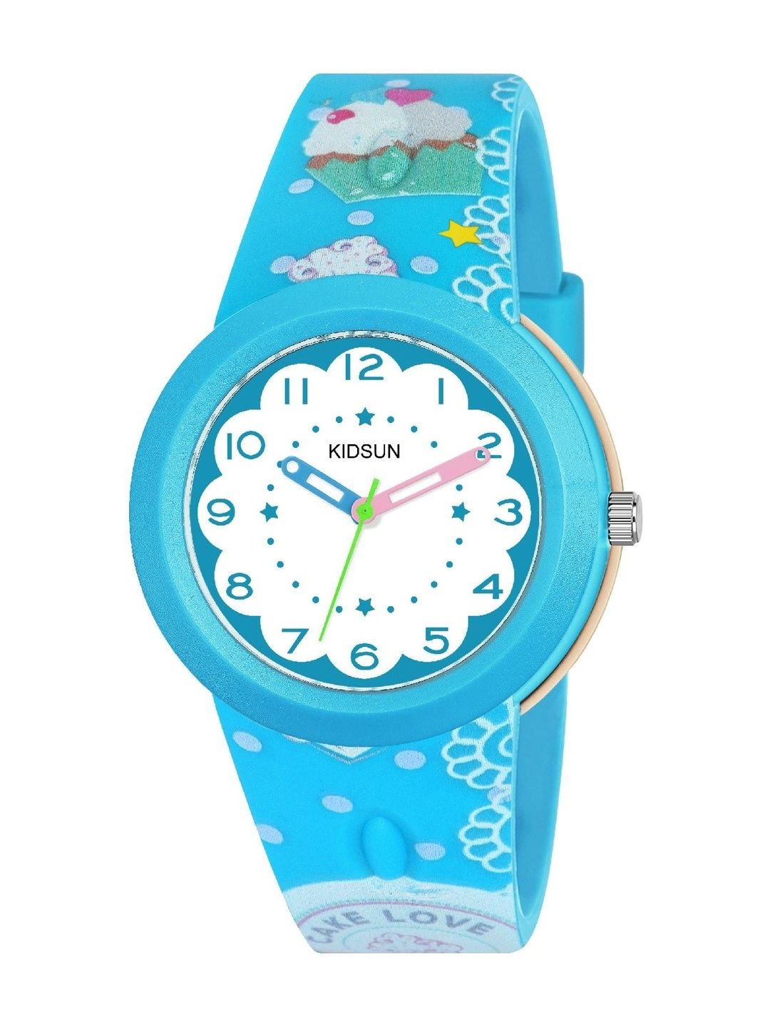 KIDSUN Unisex Kids Printed Dial & Straps Analogue Multi Function Watch WB04_SKYBLUE_SKYBLUE-picture-55