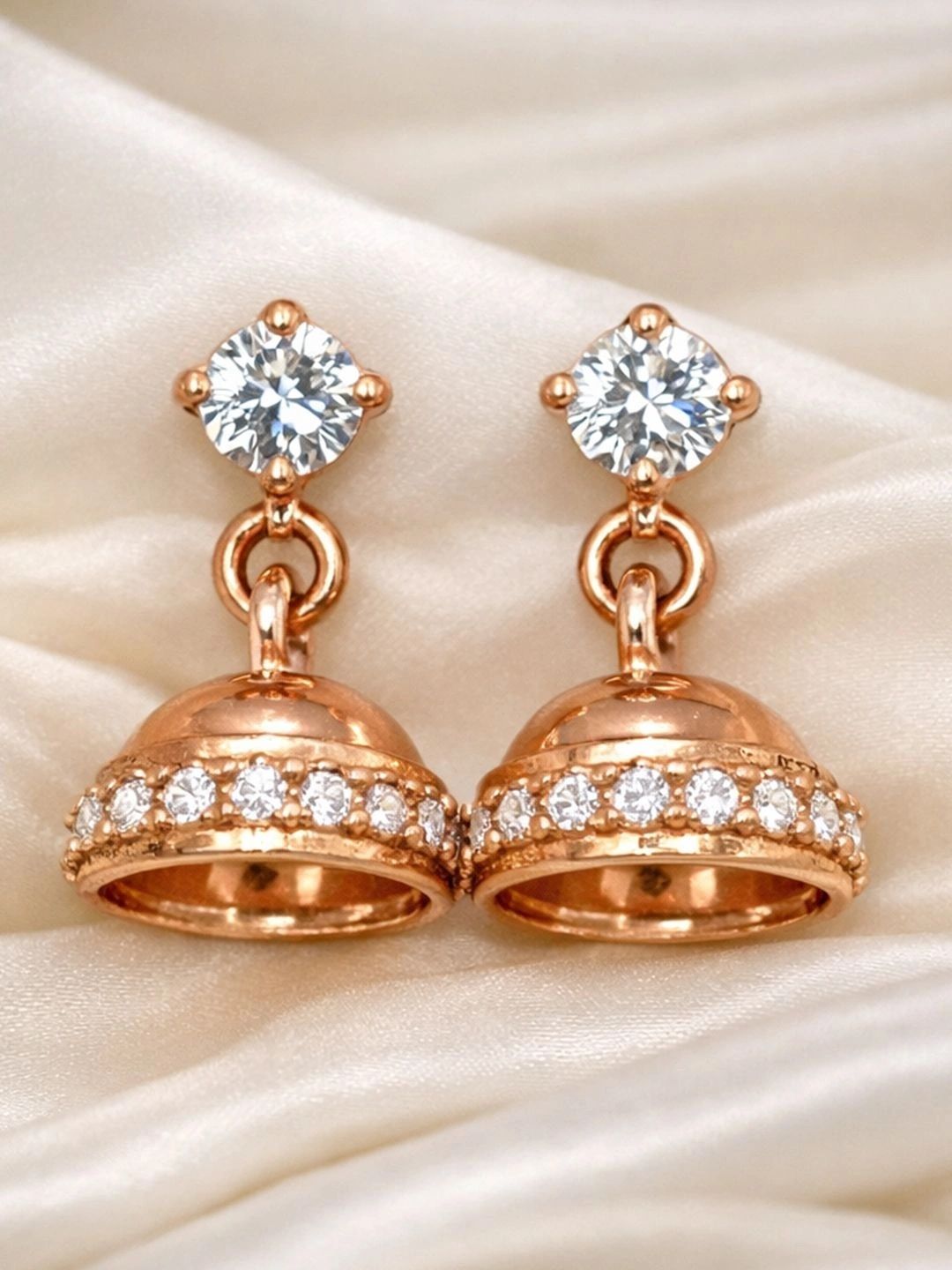 Taraash Circular Jhumkas Earrings-picture-48